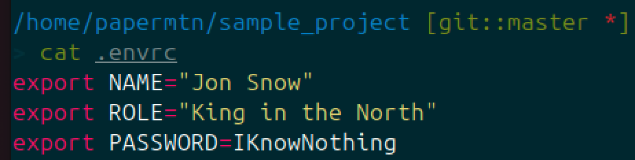 Secrets Management - Managing Environment Variables with Direnv