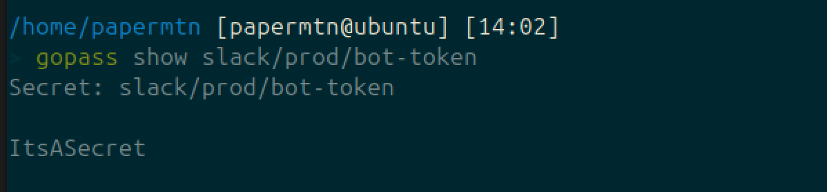 Secrets Management Part 2 – Encrypted Secret Retrieval with Gopass